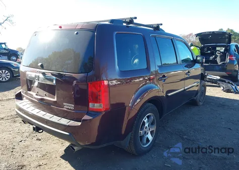 2010 Honda Pilot Touring из США, поврежденный, VIN 5FNYF4H89AB030653